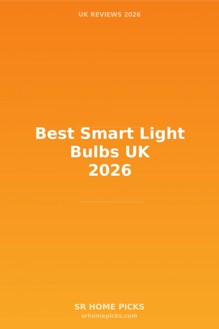 5 Best Smart Light Bulbs UK (2026) – Alexa and Google Home Compatible